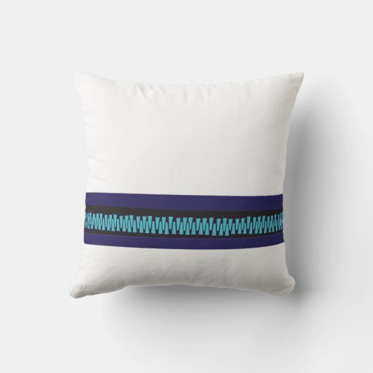 cute simple zip design  kussen (Achterkant)