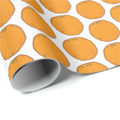 Cute Sinaasappels Cadeaupapier (Rol Hoek)