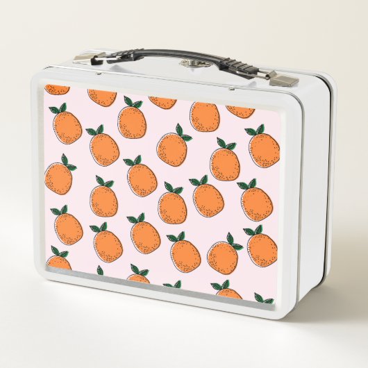 Cute Sinaasappels Lunch Box (Achterkant)