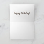 Cute singing cactus trio cartoon illustratie kaart (Binnen)