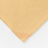 Cute singing capybara ukulele cartoon fleece deken (Hoek)