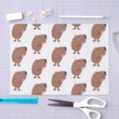 Cute singing capybara ukulele cartoon tissuepapier (Craft)