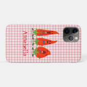 Cute-Singing chili peppers cartoon illustratie Case-Mate iPhone Case (Achterkant (horizontaal))