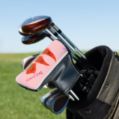 Cute-Singing chili peppers cartoon illustratie Golfheadcover (Insitu)