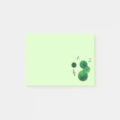 Cute Singing Marimo Moss Stack Post-it® Notes (Voorkant)