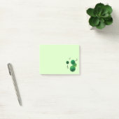 Cute Singing Marimo Moss Stack Post-it® Notes (Kantoor)