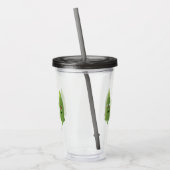 Cute singing okra Plant cartoon Acryl Drinkbeker (Links)