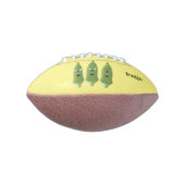 Cute singing okra Plant cartoon American Football (Gedraaid 90)