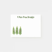 Cute singing okra Plant cartoon Post-it® Notes (Voorkant)