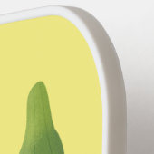 Cute-singing okra-plantaardige cartoon pickleball paddle (Links Detail)