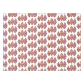 Cute singing sweet potatoes cartoon vegetables tafelkleed (Voorkant (Horizontaal))