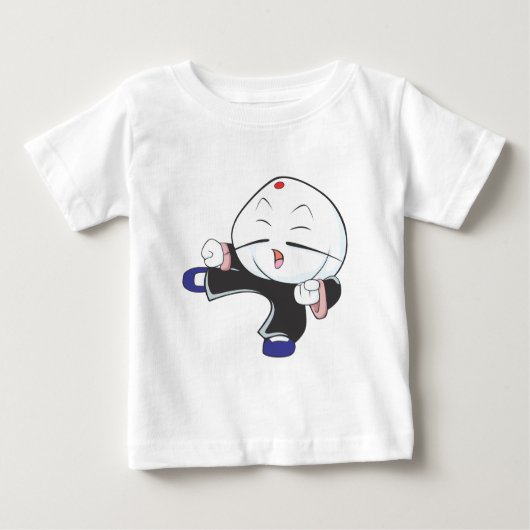 Cute Siopao KungFu Martial Arts Cartoon Shirt (Voorkant)