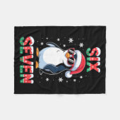Cute Six Seven 67 Penguin Kids Christmas Holiday  Fleece Deken (Voorkant (Horizontaal))