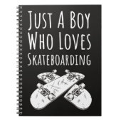 Cute Skateboarding Gifts For Boys Kids Children Notitieboek (Voorkant)
