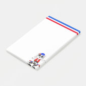 Cute Skater Cat Post-it® Notes (Schuin)