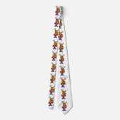 Cute Skater-mose | achtergrondkleur kiezen Stropdas (Achterkant)