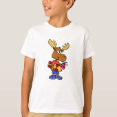 Cute Skater-mose | achtergrondkleur kiezen T-shirt (Voorkant)