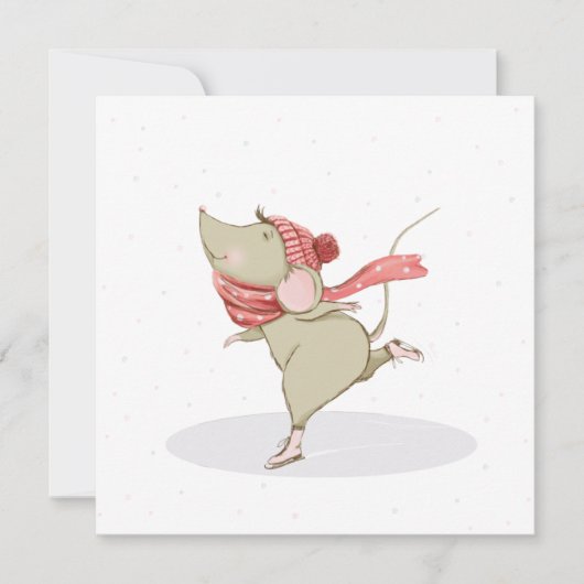 Cute Skating Mouse (Voorkant)