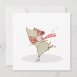 Cute Skating Mouse