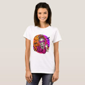 Cute Skelet Halloween T-Shirt (Voorkant volledig)