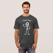 Cute Skeleton Halloween T-shirt (Voorkant volledig)