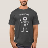 Cute Skeleton Halloween T-shirt (Voorkant)