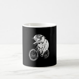 Cute Sketch Guinea Pig Bicycle Kute Pet Lover Koffiemok