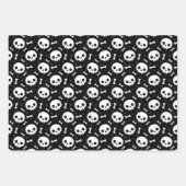 Cute Skull & Bones Halloween Patterns Inpakpapier Vel (Voorkant 2)