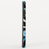 Cute Skull en Crossbones - Blue Case-Mate iPhone Case (Achterkant/rechts)