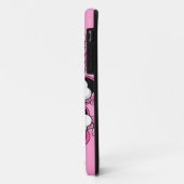 Cute Skull en Hearts Case-Mate iPhone Case (Achterkant/links)