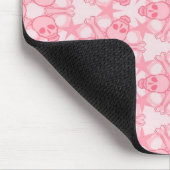 Cute Skull en Stars Muismat (Hoek)