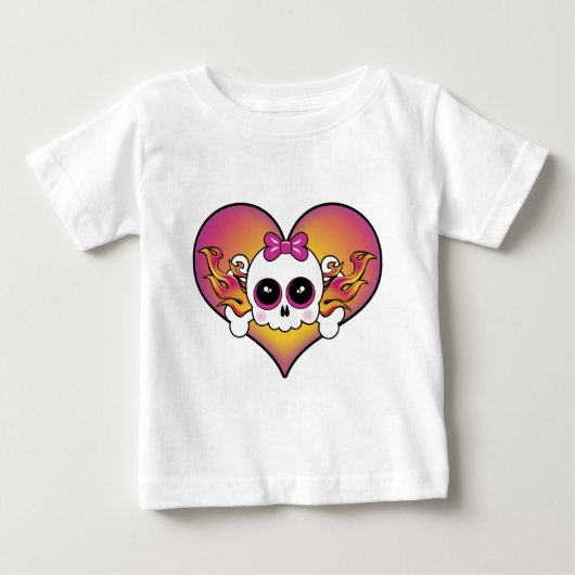Cute Skull Heart (Voorkant)
