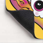 Cute Skull Heart Muismat (Hoek)