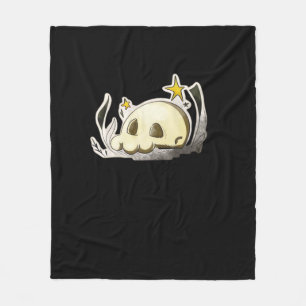 Cute Skull Oversized Fleece Deken
