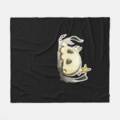 Cute Skull Oversized Fleece Deken (Voorkant (Horizontaal))