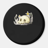 Cute Skull Oversized Magneet (Voorkant)