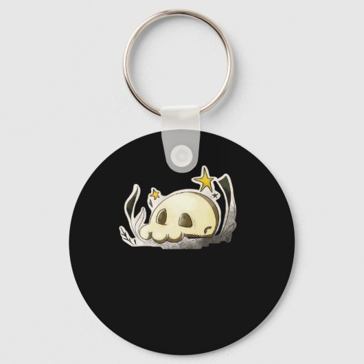 Cute Skull Oversized Sleutelhanger (Voorkant)