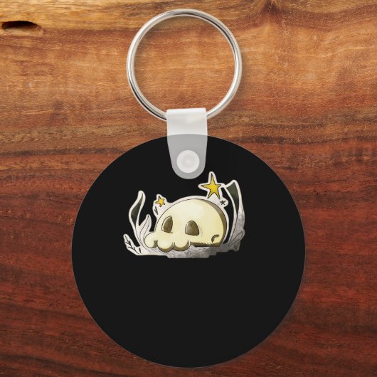 Cute Skull Oversized Sleutelhanger (Voorkant)