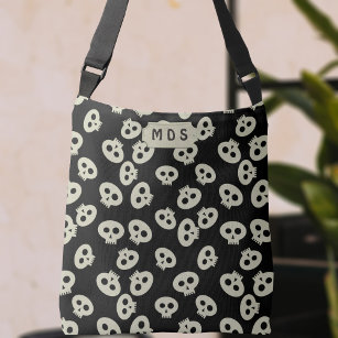 Cute Skull Pattern Gedrukte Tas Crossbody Bag