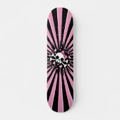 Cute Skull Persoonlijk Skateboard (Voorkant)