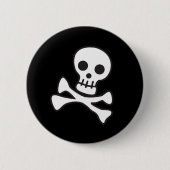 Cute Skull Ronde Button 5,7 Cm (Voorkant)