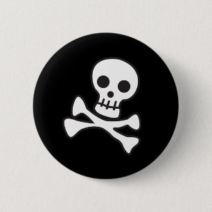 Cute Skull Ronde Button 5,7 Cm