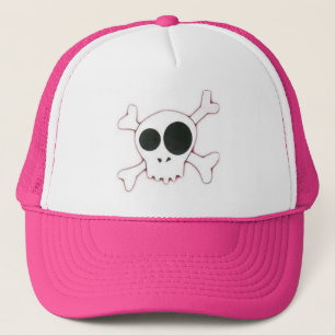 Cute Skull Trucker Pet
