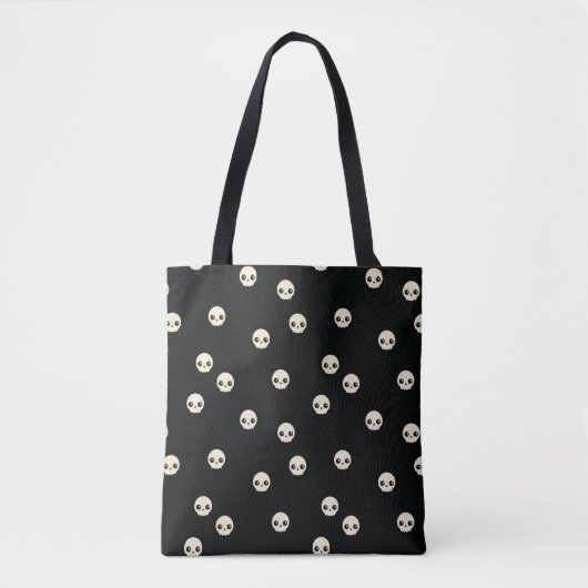 Cute Skulls Canvas tas (Voorkant)
