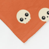 Cute Skulls Fleece Blanket Deken (Hoek)