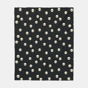 Cute Skulls Fleece Blanket Deken