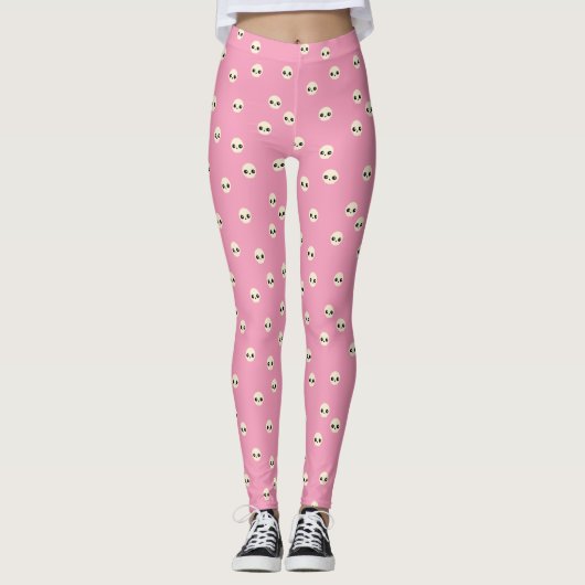 Cute Skulls Leggings (Voorkant)