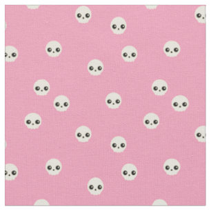 Cute Skulls Stof