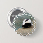 Cute Skunk Button (Voorkant /achterkant)