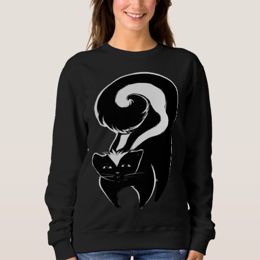 Cute Skunk Fun Nature  artwork Trui (Voorkant)